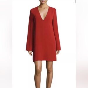 Theory ‘Ulyssa’ Bell Sleeve Sheath Dress